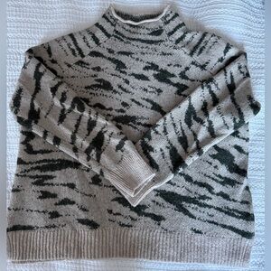 Madewell Thornton Mockneck Pullover Sweater, Size M